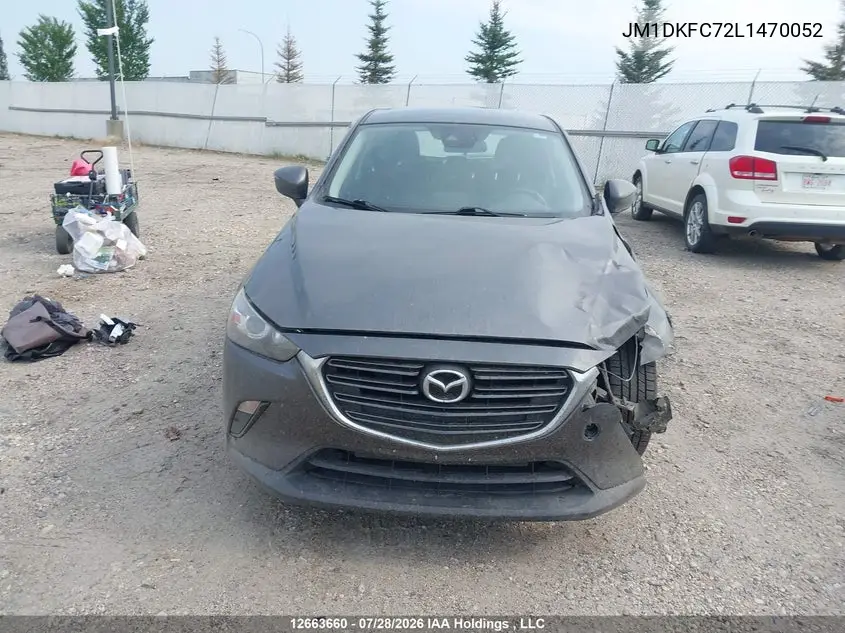 2020 MAZDA CX-3 VIN JM1DKFC72L1470052 — фото 12