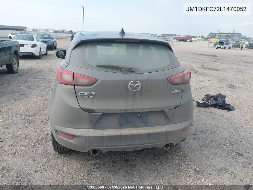 2020 MAZDA CX-3 VIN JM1DKFC72L1470052 — фото 16