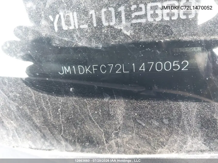 2020 MAZDA CX-3 VIN JM1DKFC72L1470052 — фото 19