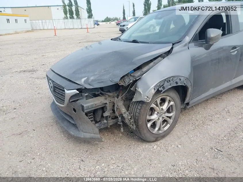 2020 MAZDA CX-3 VIN JM1DKFC72L1470052 — фото 6