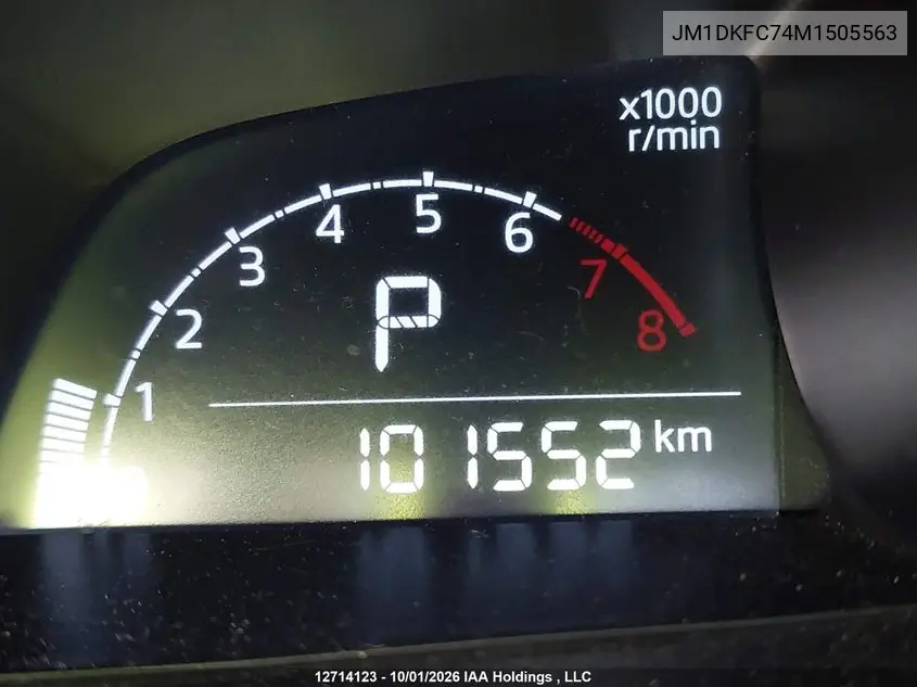 2021 MAZDA CX-3 VIN JM1DKFC74M1505563 — фото 15