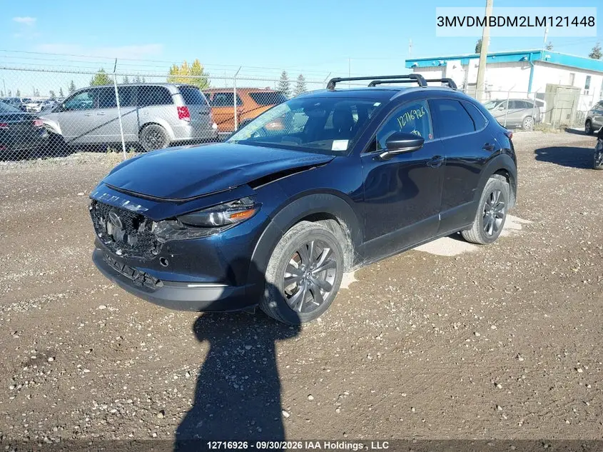 2020 MAZDA CX-30 VIN 3MVDMBDM2LM121448 — фото 2