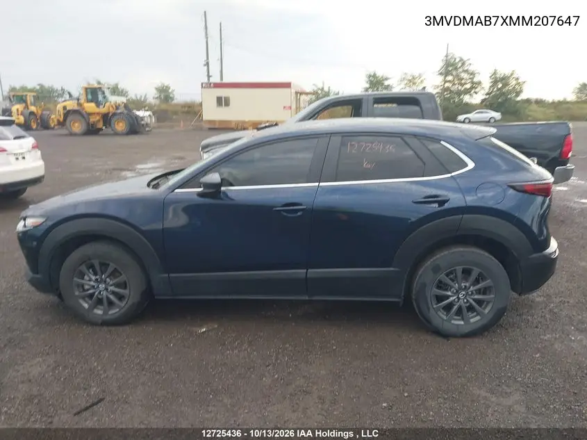 2021 MAZDA CX-30 VIN 3MVDMAB7XMM207647 — фото 14