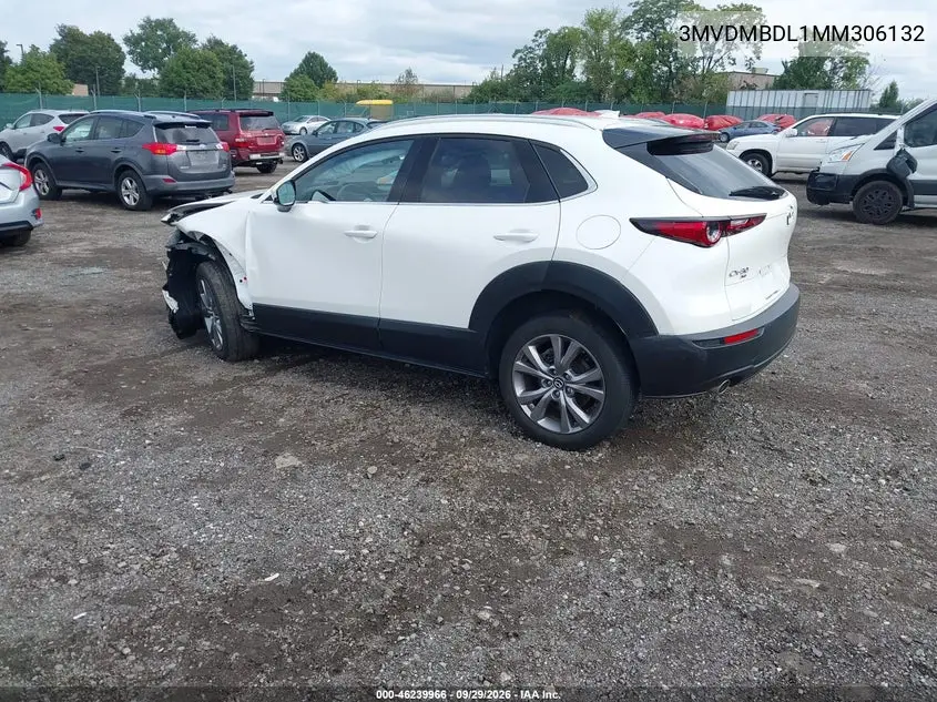 2021 MAZDA CX-30 VIN 3MVDMBDL1MM306132 — фото 3