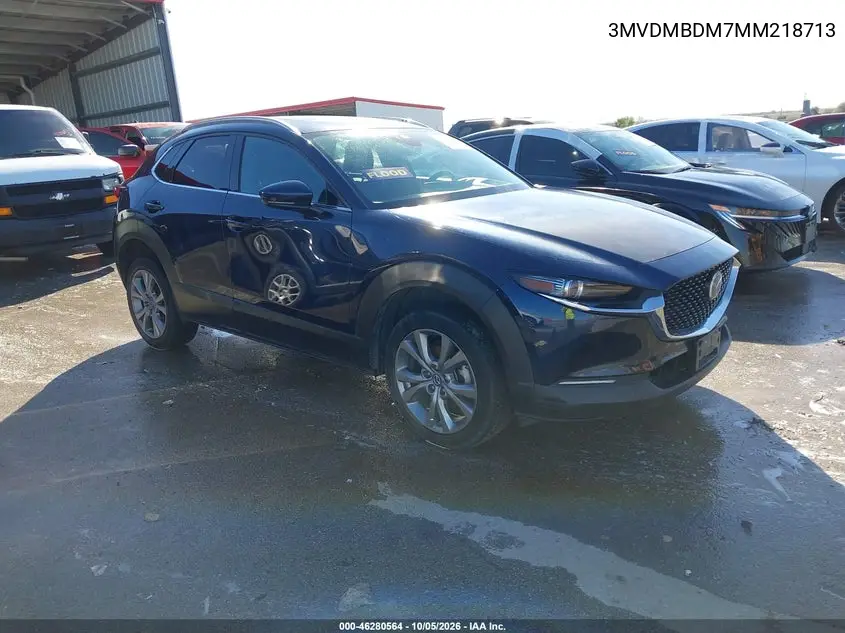 MAZDA CX-30 2021, VIN 3MVDMBDM7MM218713