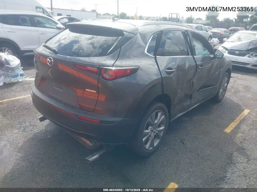 2021 MAZDA CX-30 VIN 3MVDMADL7MM253365 — фото 4