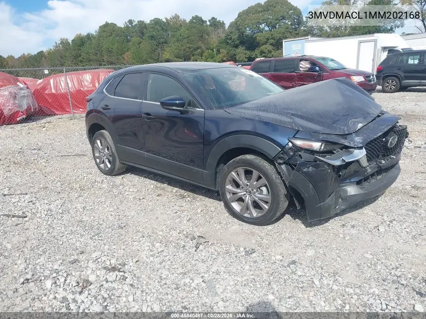 MAZDA CX-30 2021, VIN 3MVDMACL1MM202168