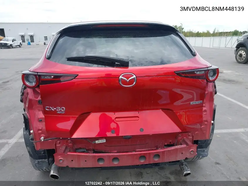 2022 MAZDA CX-30 VIN 3MVDMBCL8NM448139 — фото 17