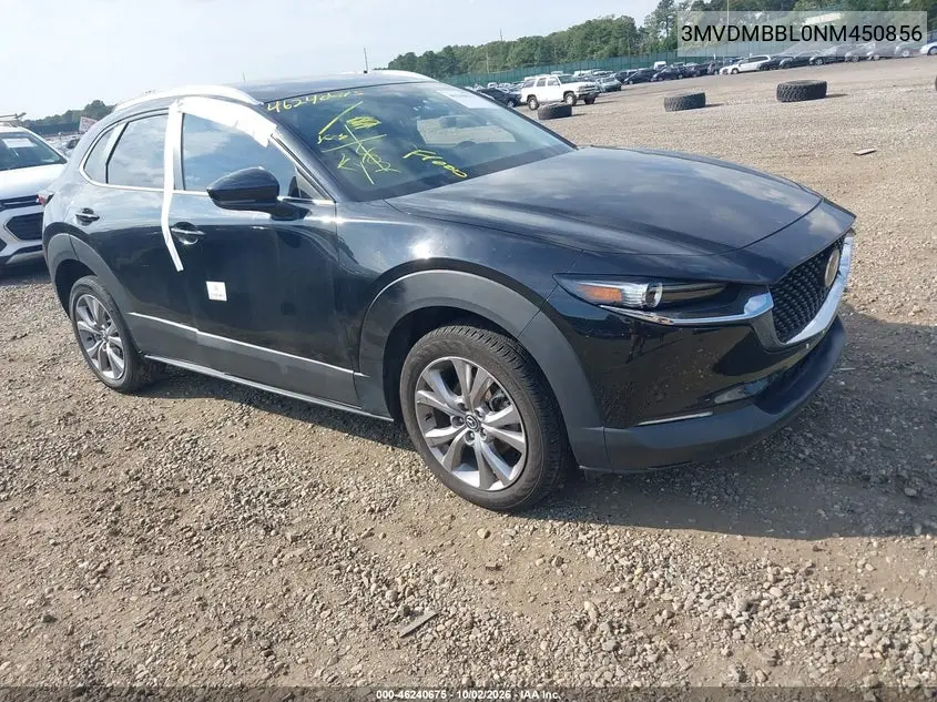 MAZDA CX-30 2022, VIN 3MVDMBBL0NM450856