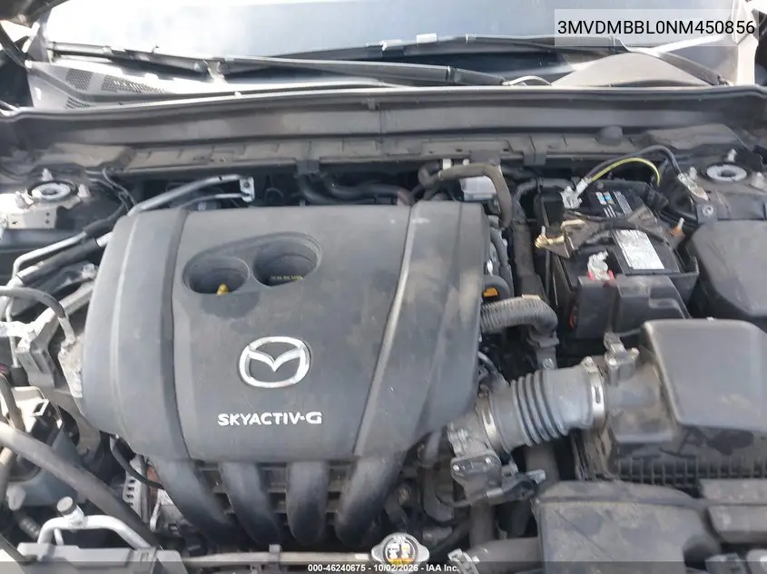 2022 MAZDA CX-30 VIN 3MVDMBBL0NM450856 — фото 10