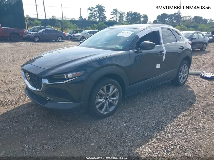 2022 MAZDA CX-30 VIN 3MVDMBBL0NM450856 — фото 2