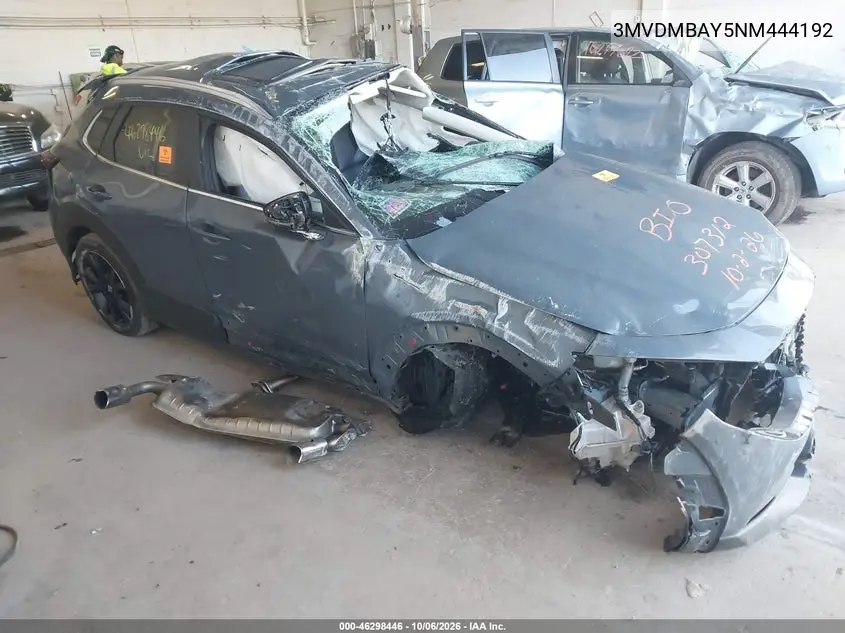 MAZDA CX-30 2022, VIN 3MVDMBAY5NM444192