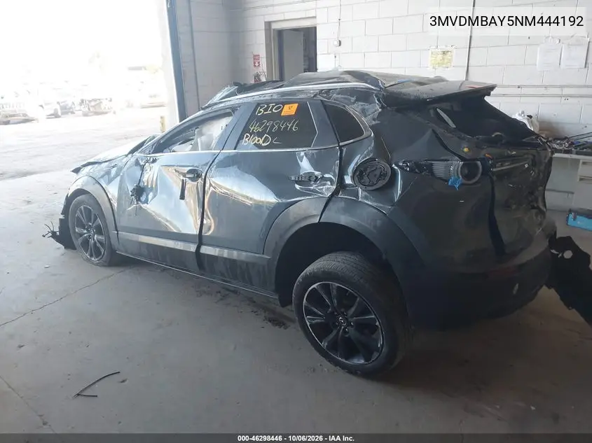 2022 MAZDA CX-30 VIN 3MVDMBAY5NM444192 — фото 3