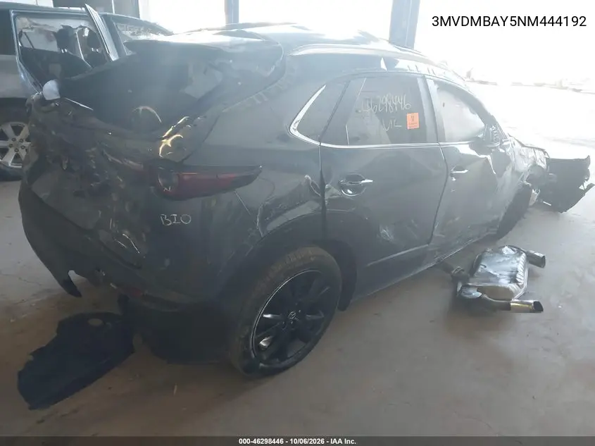 2022 MAZDA CX-30 VIN 3MVDMBAY5NM444192 — фото 4