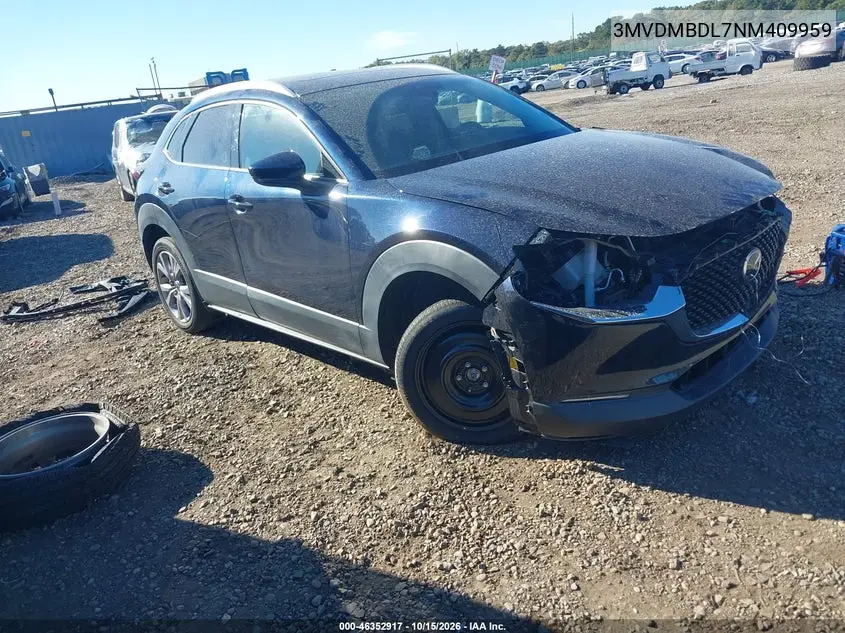 MAZDA CX-30 2022, VIN 3MVDMBDL7NM409959