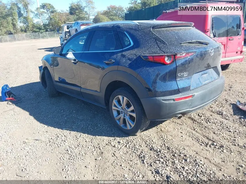 2022 MAZDA CX-30 VIN 3MVDMBDL7NM409959 — фото 3