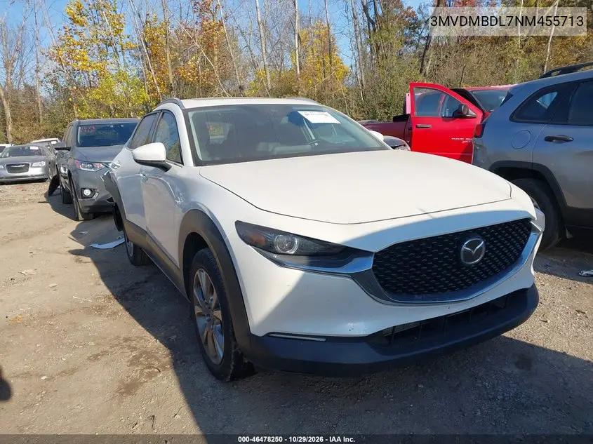MAZDA CX-30 2022, VIN 3MVDMBDL7NM455713