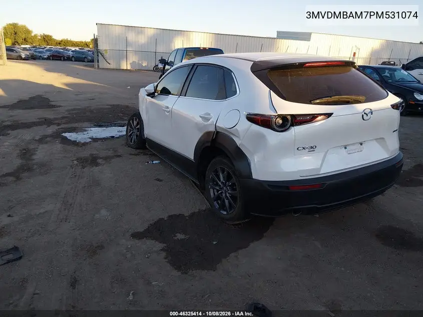 2023 MAZDA CX-30 VIN 3MVDMBAM7PM531074 — фото 3