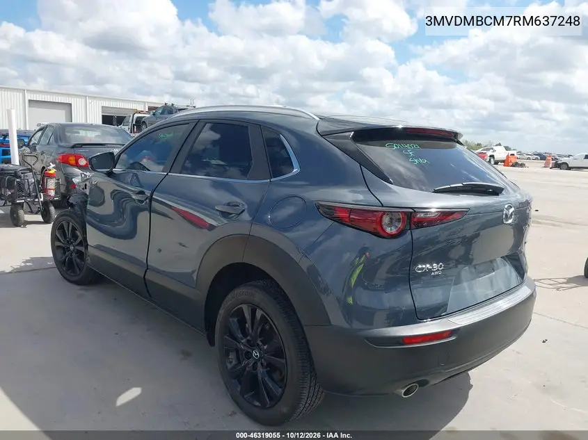 2024 MAZDA CX-30 VIN 3MVDMBCM7RM637248 — фото 3