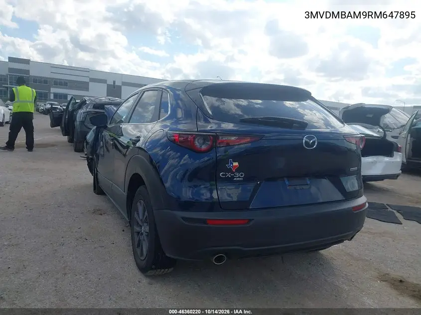 2024 MAZDA CX-30 VIN 3MVDMBAM9RM647895 — фото 3