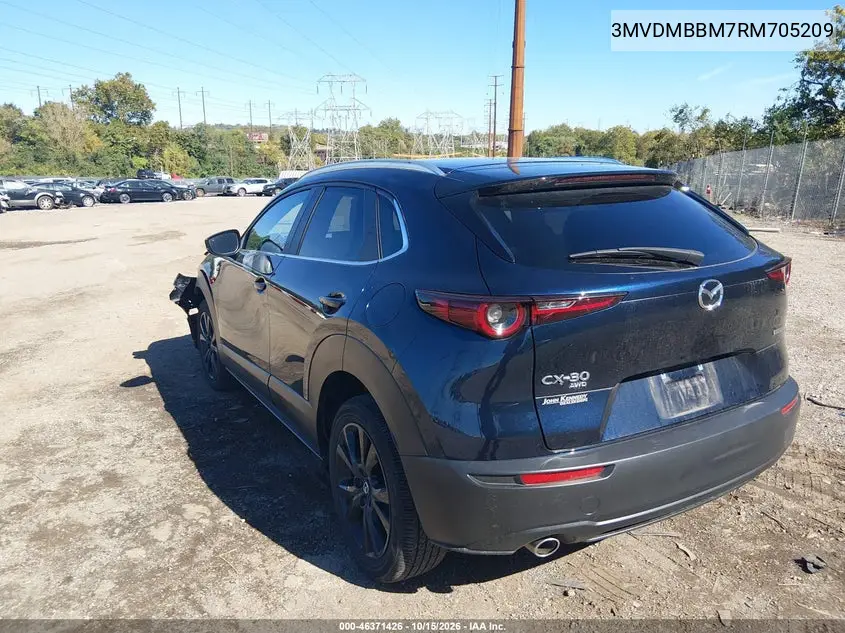2024 MAZDA CX-30 VIN 3MVDMBBM7RM705209 — фото 3