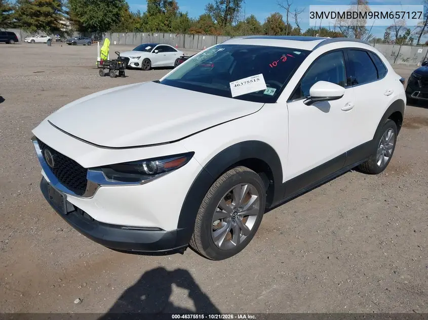 2024 MAZDA CX-30 VIN 3MVDMBDM9RM657127 — фото 2