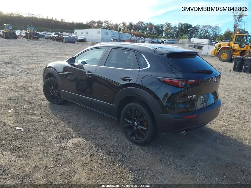 2025 MAZDA CX-30 VIN 3MVDMBBM0SM842806 — фото 3