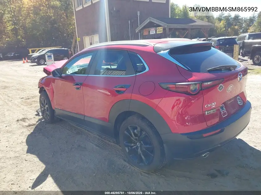 2025 MAZDA CX-30 VIN 3MVDMBBM6SM865992 — фото 3
