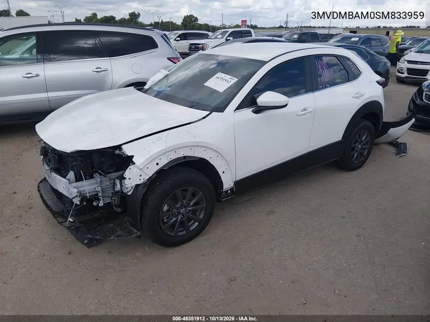 2025 MAZDA CX-30 VIN 3MVDMBAM0SM833959 — фото 2