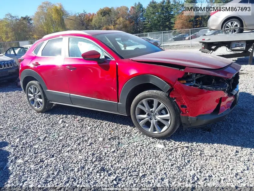MAZDA CX-30 2025, VIN 3MVDMBCM8SM867693