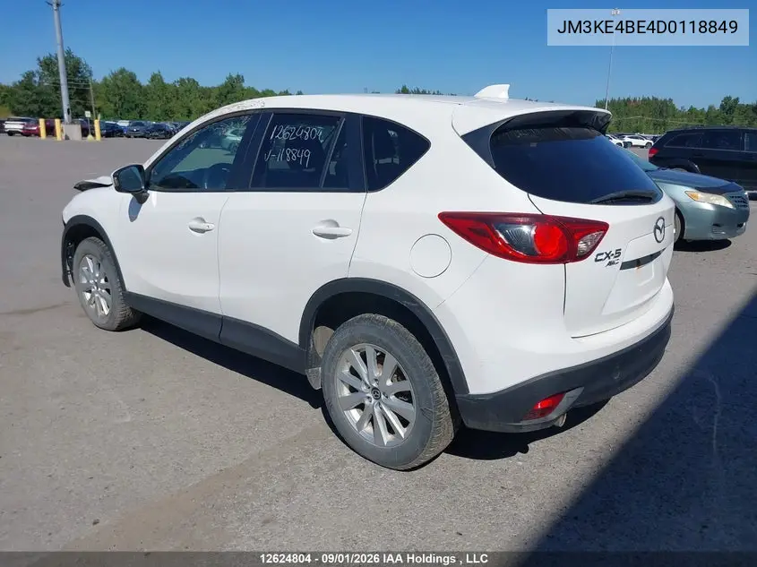 2013 MAZDA CX-5 VIN JM3KE4BE4D0118849 — фото 3