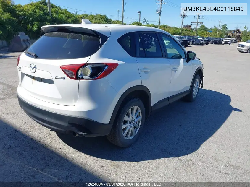 2013 MAZDA CX-5 VIN JM3KE4BE4D0118849 — фото 4