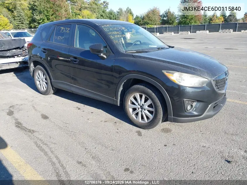 MAZDA CX-5 2013, VIN JM3KE4CE6D0115840