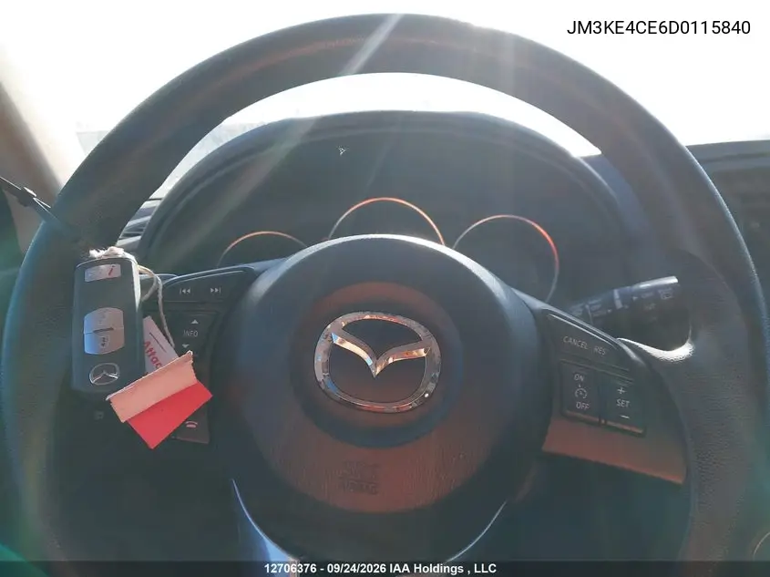 2013 MAZDA CX-5 VIN JM3KE4CE6D0115840 — фото 11