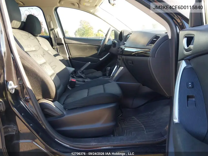 2013 MAZDA CX-5 VIN JM3KE4CE6D0115840 — фото 5