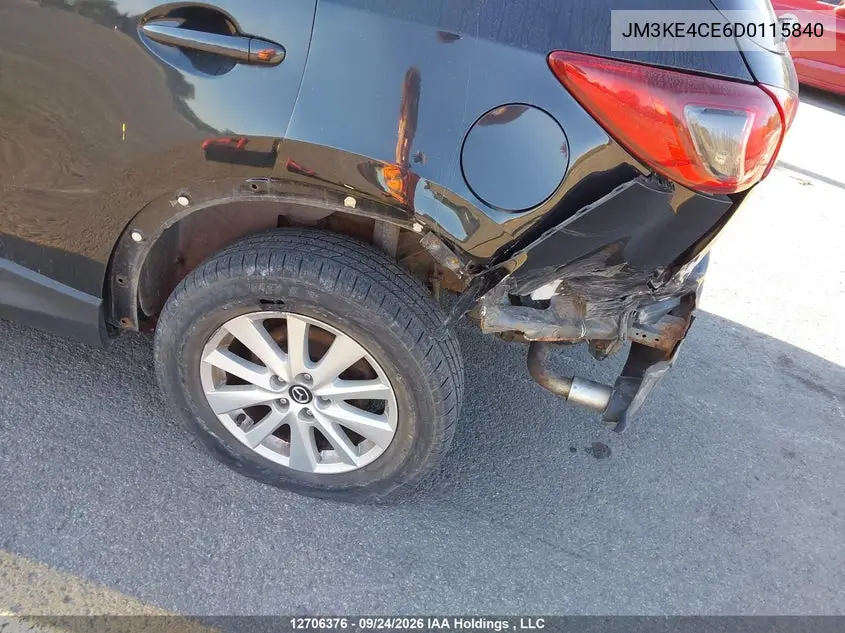 2013 MAZDA CX-5 VIN JM3KE4CE6D0115840 — фото 6