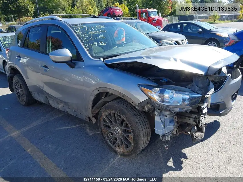 MAZDA CX-5 2013, VIN JM3KE4CE1D0139835