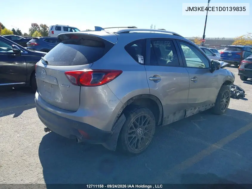 2013 MAZDA CX-5 VIN JM3KE4CE1D0139835 — фото 4