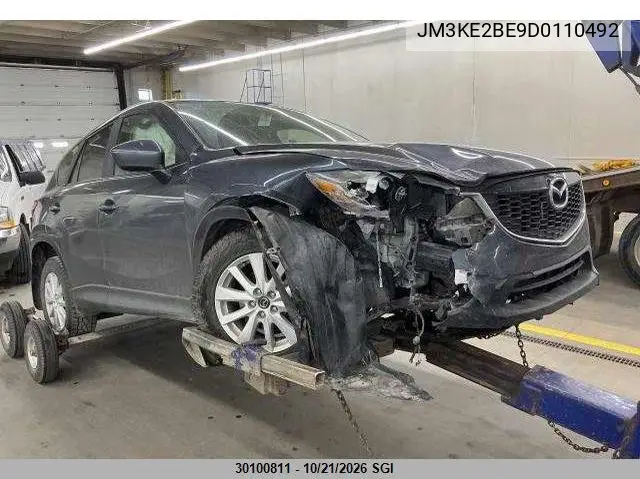 MAZDA CX-5 2013, VIN JM3KE2BE9D0110492