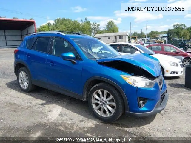 MAZDA CX-5 2014, VIN JM3KE4DY0E0337655