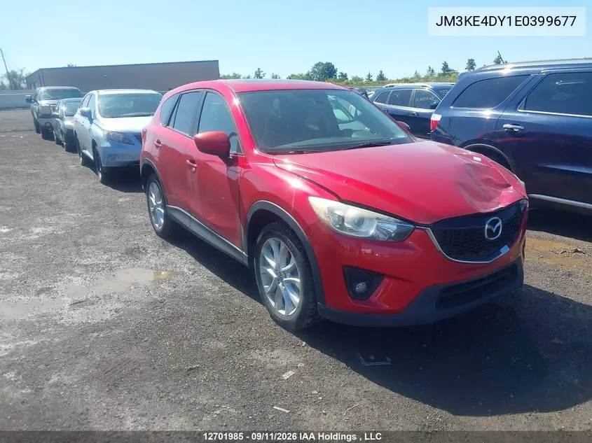 MAZDA CX-5 2014, VIN JM3KE4DY1E0399677