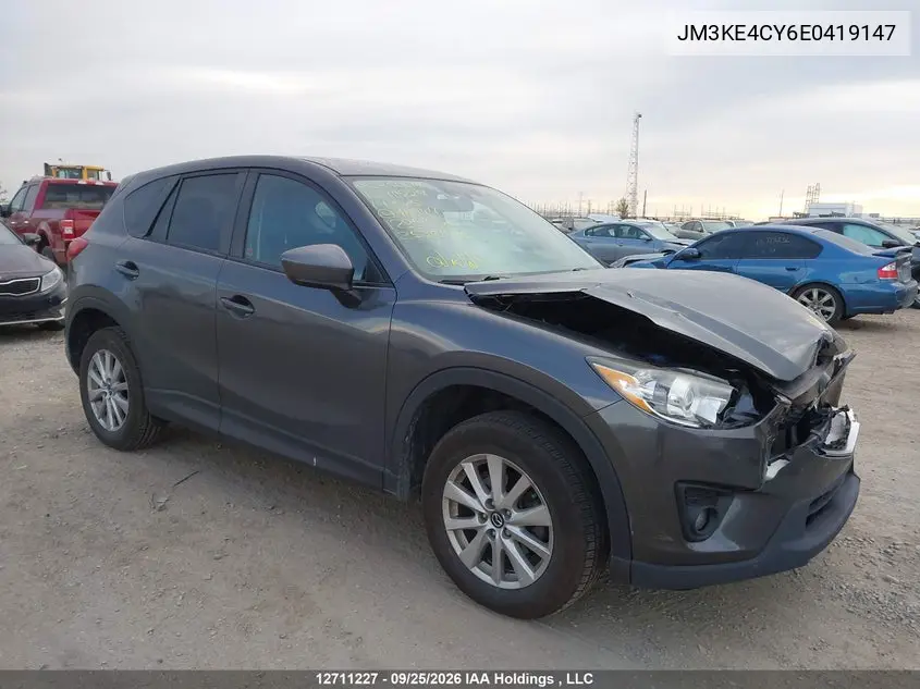 MAZDA CX-5 2014, VIN JM3KE4CY6E0419147
