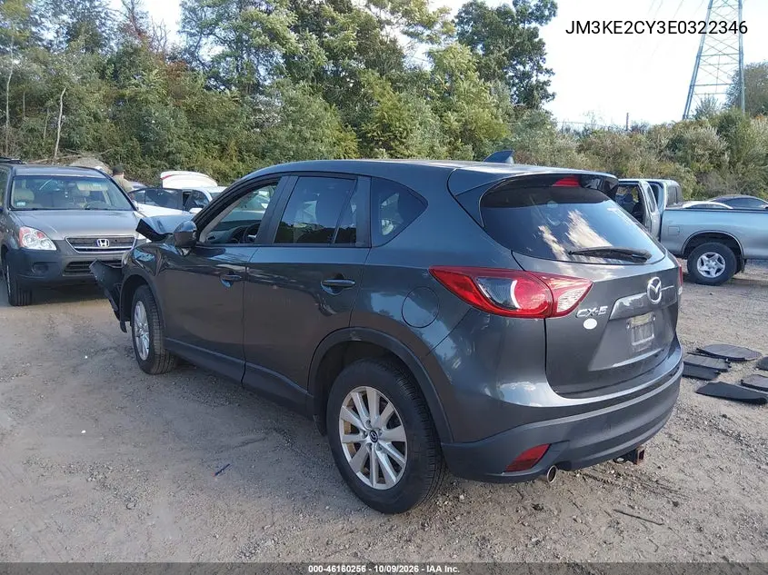 2014 MAZDA CX-5 VIN JM3KE2CY3E0322346 — фото 3