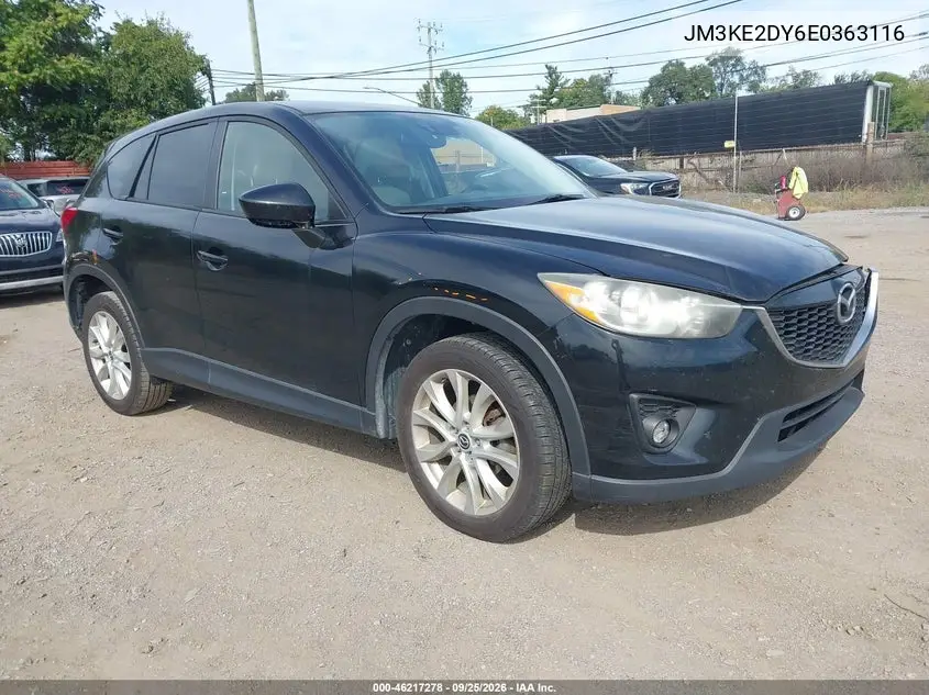 MAZDA CX-5 2014, VIN JM3KE2DY6E0363116