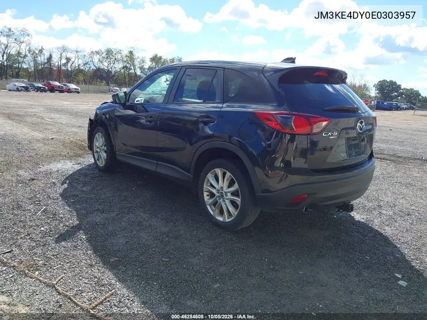 2014 MAZDA CX-5 VIN JM3KE4DY0E0303957 — фото 3