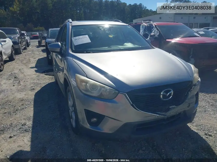 MAZDA CX-5 2014, VIN JM3KE4DY3E0408038