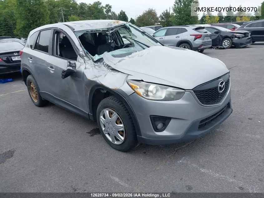 MAZDA CX-5 2015, VIN JM3KE4DY0F0463970