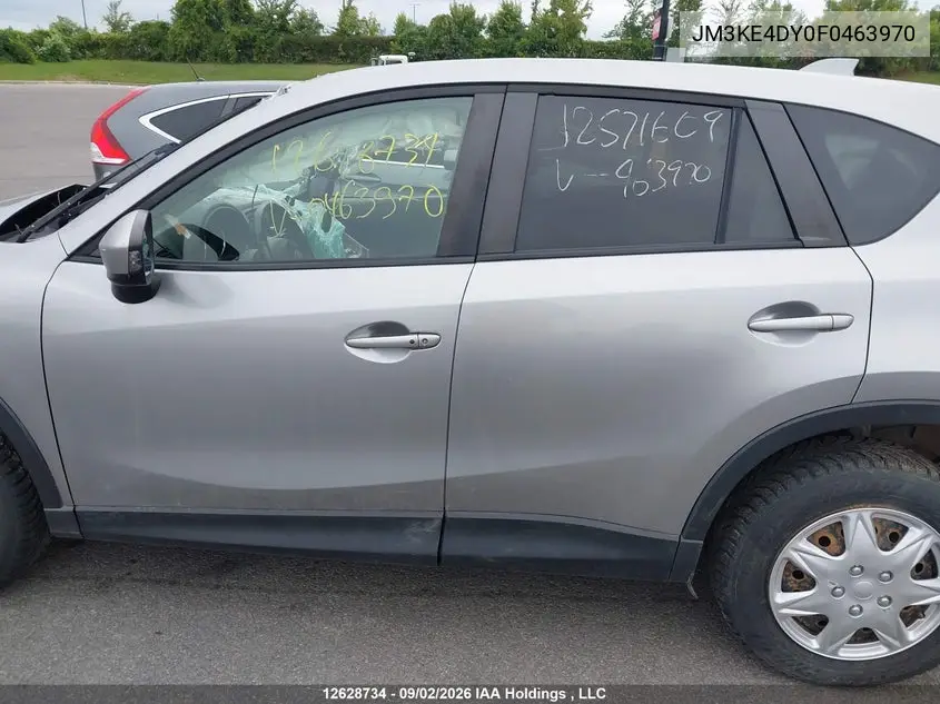 2015 MAZDA CX-5 VIN JM3KE4DY0F0463970 — фото 15