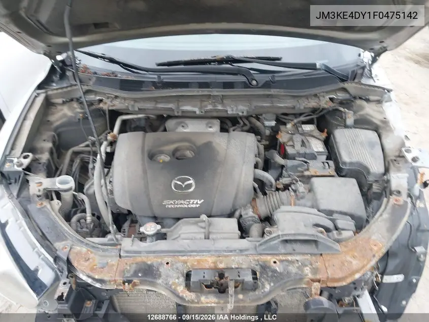 2015 MAZDA CX-5 VIN JM3KE4DY1F0475142 — фото 11