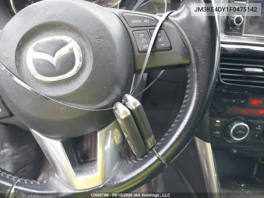 2015 MAZDA CX-5 VIN JM3KE4DY1F0475142 — фото 12